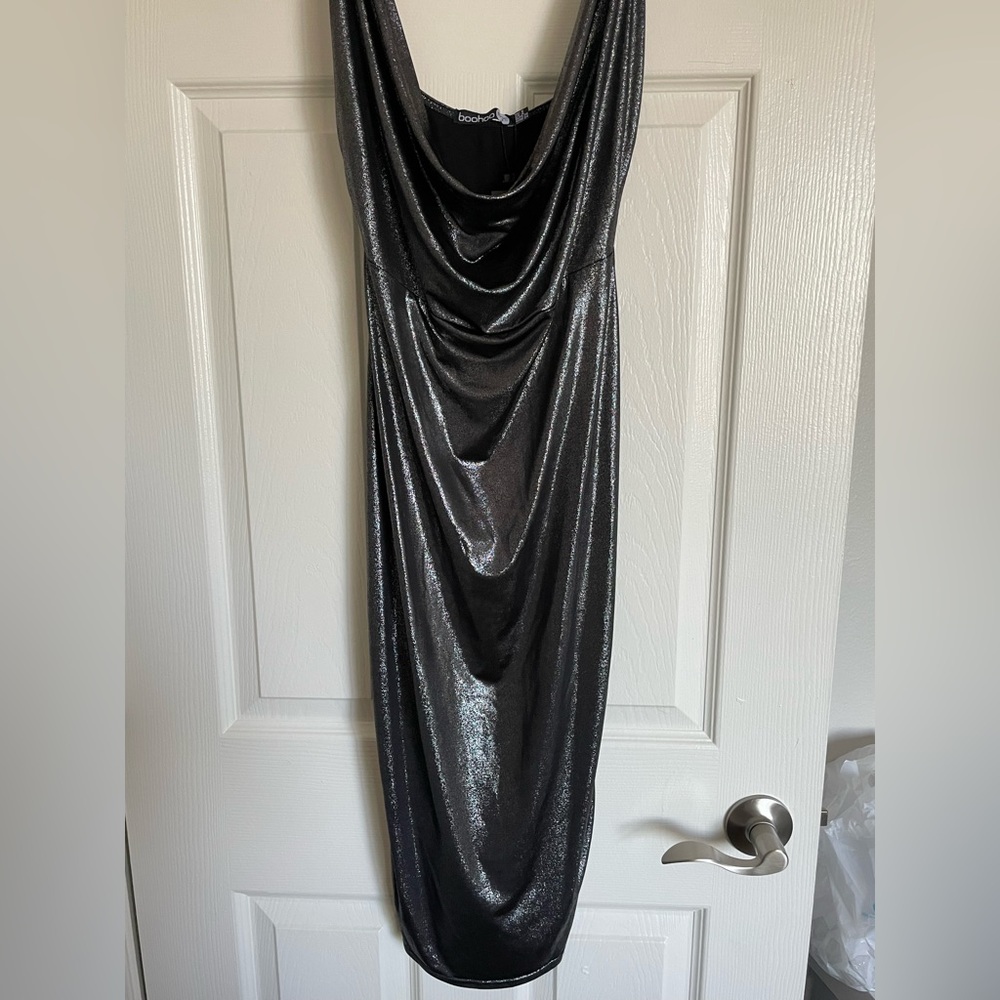 Stretchy, knee length dress